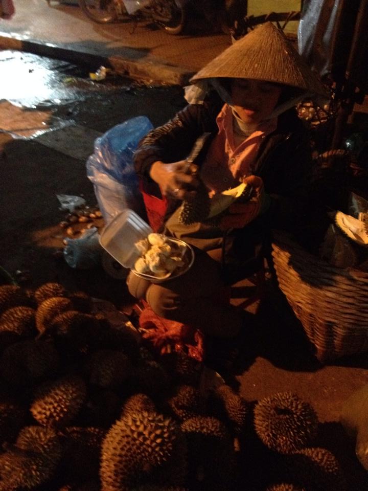 It was a $1 durian, a nightmare to a couple of people but I am okay :)