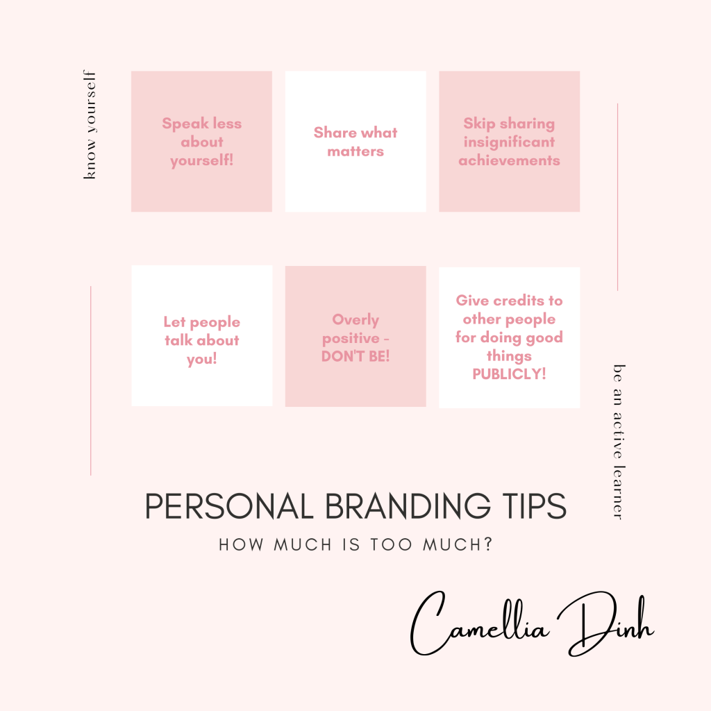 Personal Branding: How much is too much?